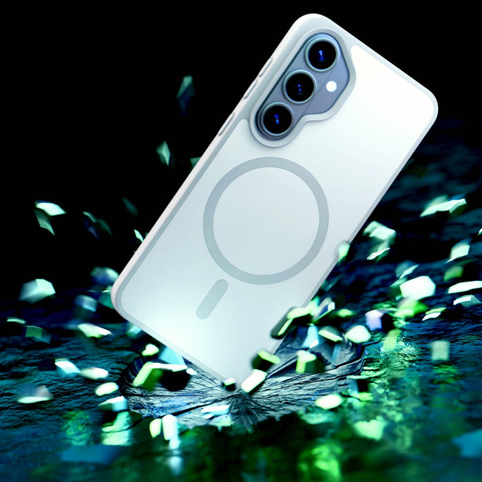 3mk Smoke MagCase за Samsung Galaxy S26+ - бял
