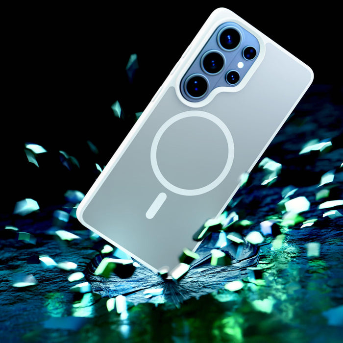 3mk димящ се калъф за Samsung Galaxy S26 Ultra - бял
