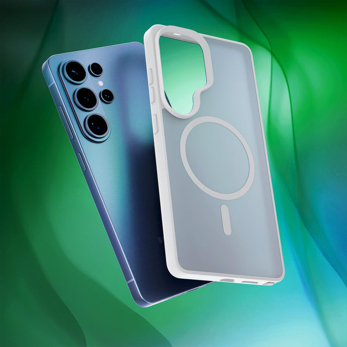 3mk димящ се калъф за Samsung Galaxy S26 Ultra - бял