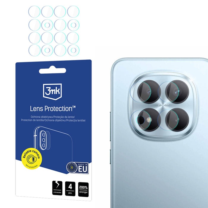 3mk хибридно стъкло за камера с протектор за обектив за Xiaomi Redmi Note 15 Pro+ 5G