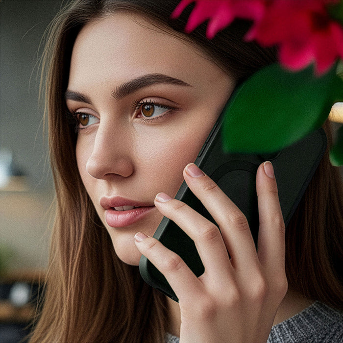 3mk Smoke MagCase за Samsung Galaxy S24 - зелен-прозрачен