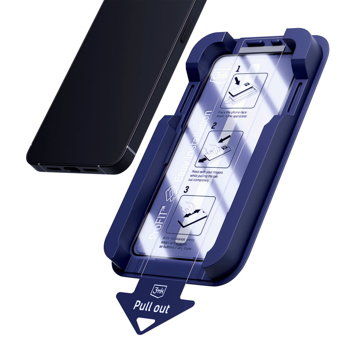 Закалено стъкло 3mk Hardglass Max за iPhone 15 / 16