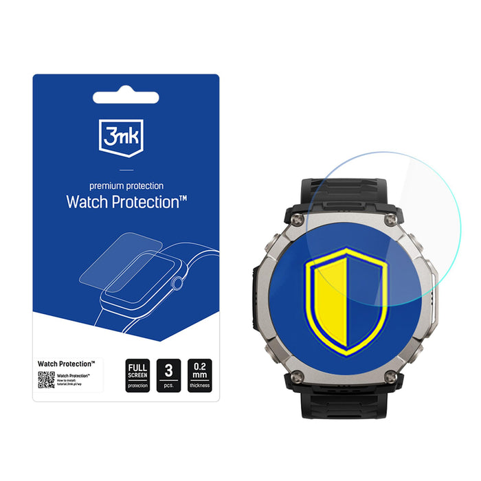 3mk Защитно хибридно стъкло FlexibleGlass за Amazfit T-Rex Ultra 2