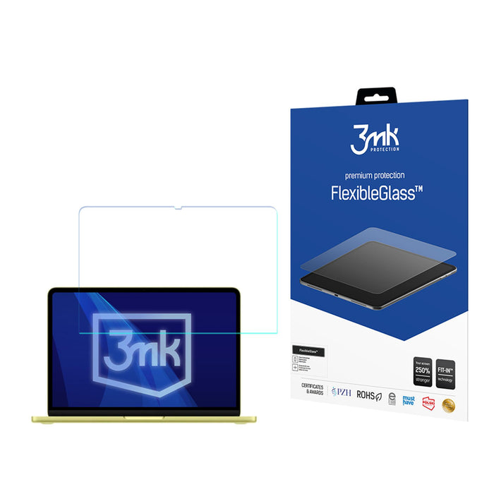 3mk FlexibleGlass™ хибридно стъкло за Apple MacBook Neo (A18 Pro)