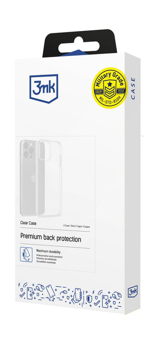 3mk прозрачен калъф за Motorola Edge 70 Pro - прозрачен