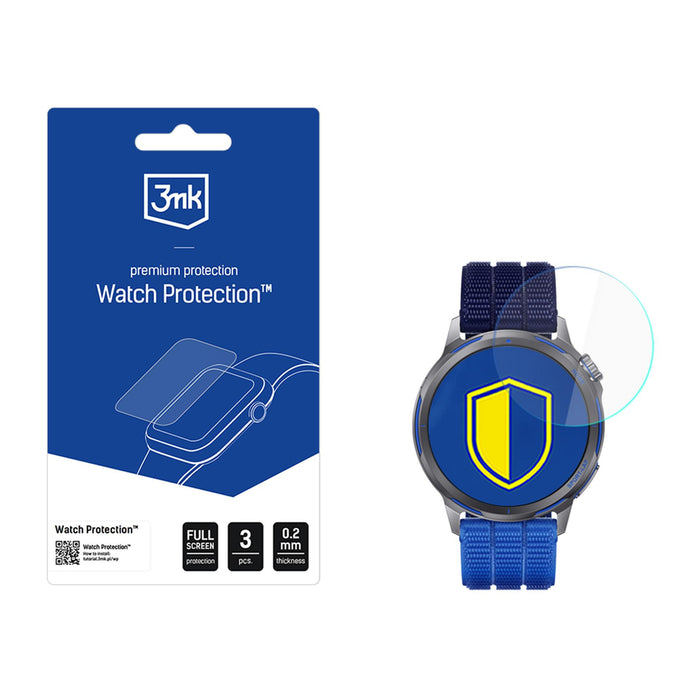 3mk защитно гъвкаво хибридно стъкло за Huawei Watch GT Runner 2