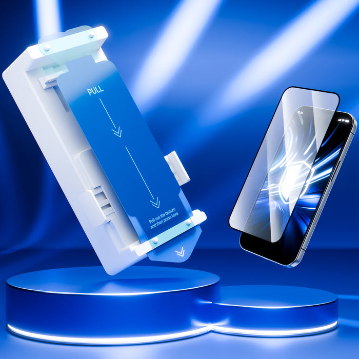 3mk Expert Glass Protection™ закалено стъкло с апликатор за iPhone 16