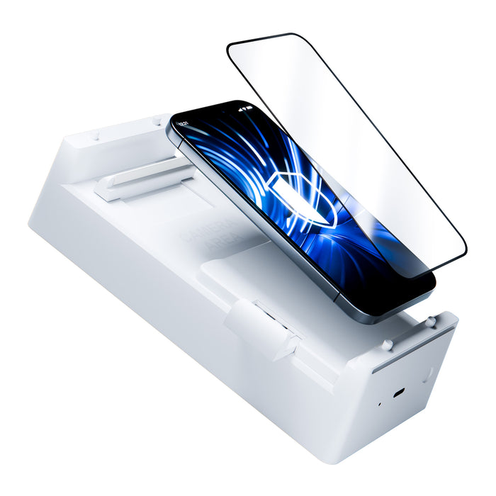 3mk Expert Glass Protection™ закалено стъкло с апликатор за iPhone 15 Pro