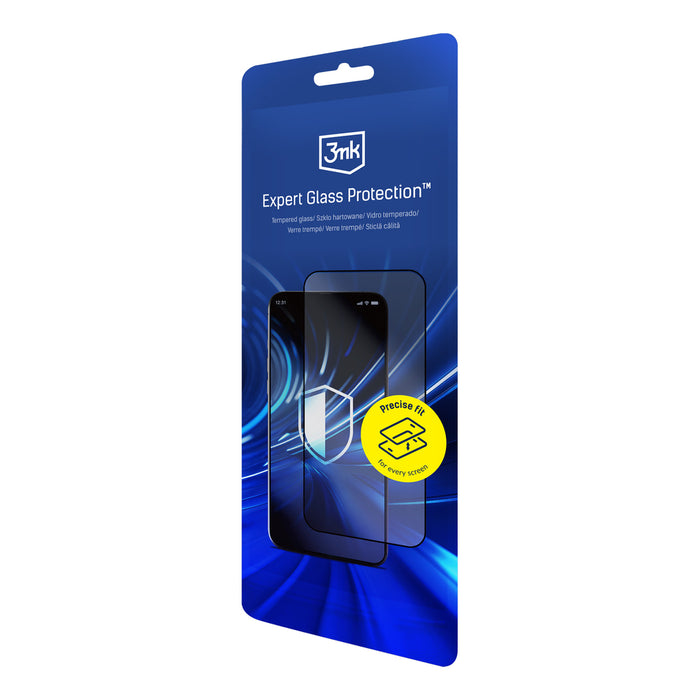 3mk Expert Glass Protection™ закалено стъкло с апликатор за iPhone 16 Pro
