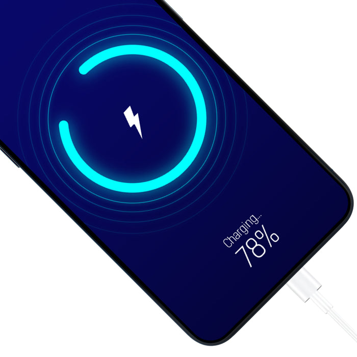 3mk Кабел 3в1 USB-A - micro USB / Lightning / USB-C 1.2м 20V/2.4A 15W - бял