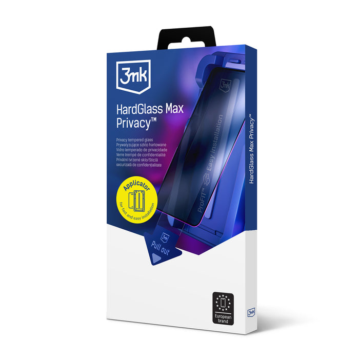 9H закалено стъкло с 3mk HardGlass Max Privacy филтър за Samsung Galaxy S24 / S25
