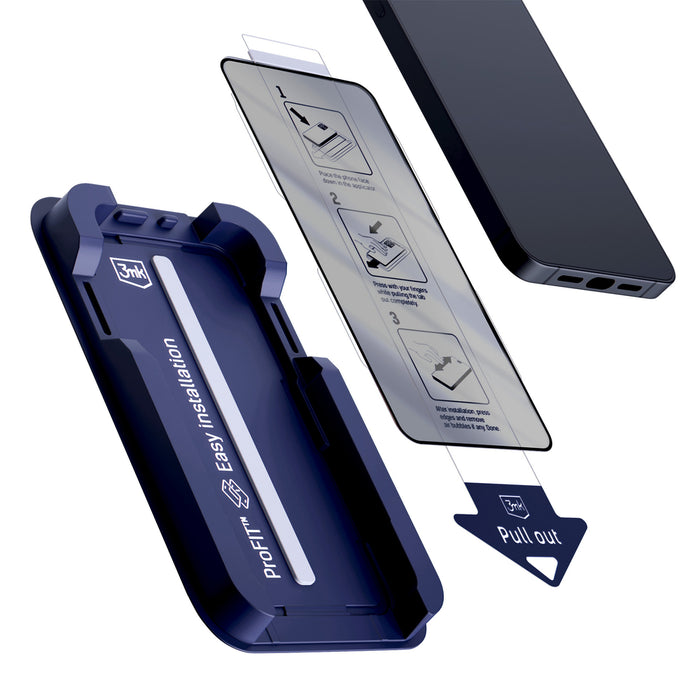 9H закалено стъкло с 3mk HardGlass Max Privacy филтър за Samsung Galaxy S24 / S25