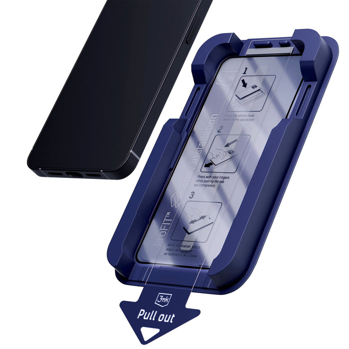 9H закалено стъкло с 3mk HardGlass Max филтър за поверителност за Samsung Galaxy S24+ / S25+