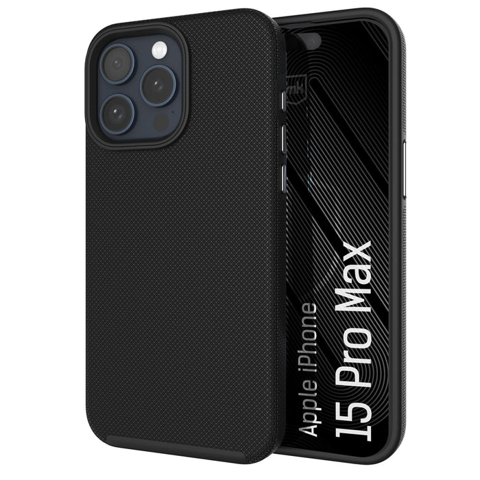 3mk Fortis MagCase за iPhone 15 Pro Max - черен