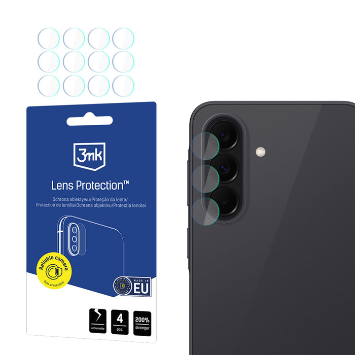 3mk Хибридно стъклено фолио за камера за Samsung Galaxy A37