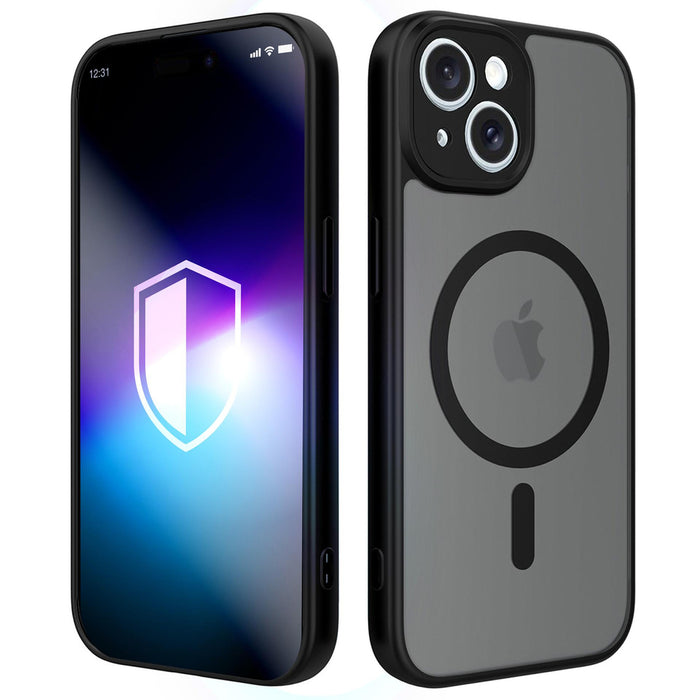 3mk Misty MagCase за iPhone 14 - черен