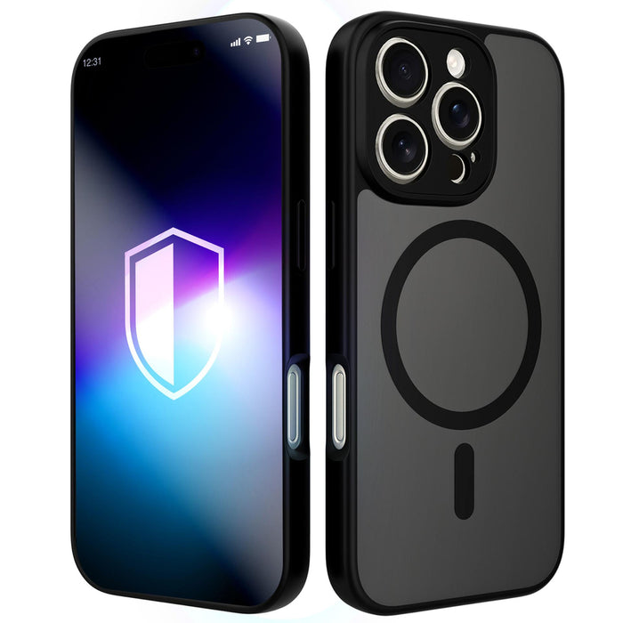 3mk Misty MagCase за iPhone 16 Pro Max - черен