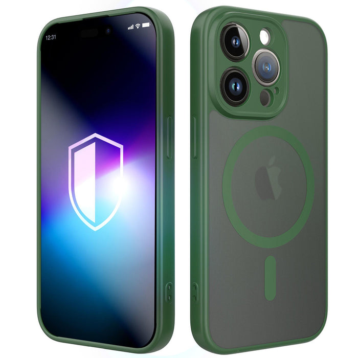 3mk Misty MagCase за iPhone 15 Pro Max - зелен