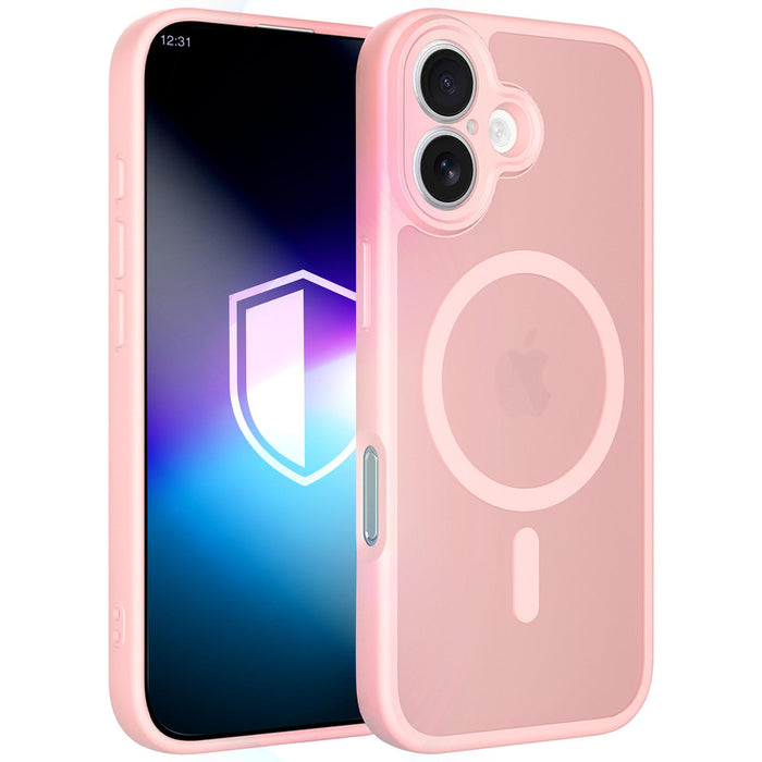 3mk Misty MagCase за iPhone 16 - розов