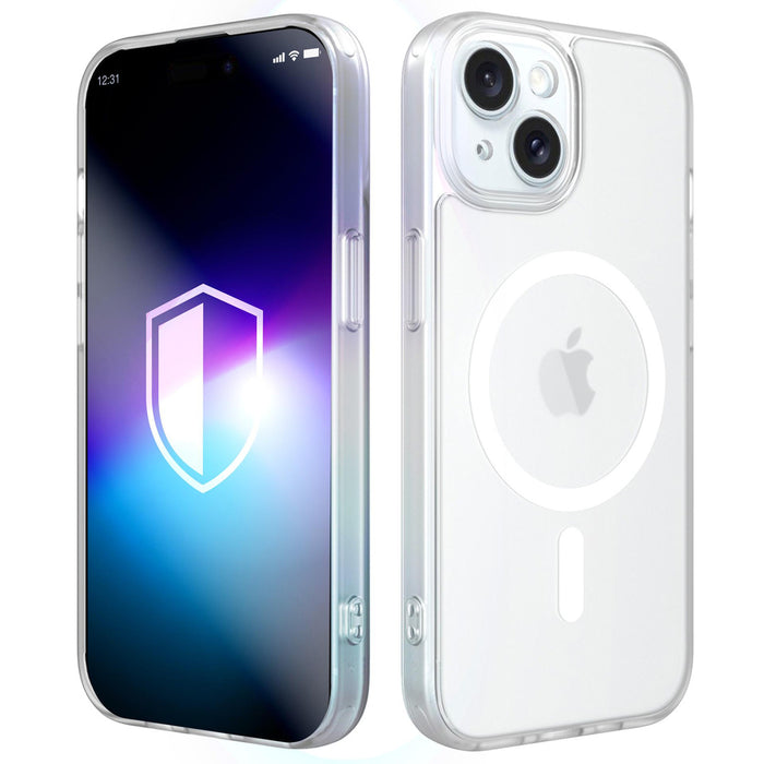 3mk Misty MagCase за iPhone 15 - бял