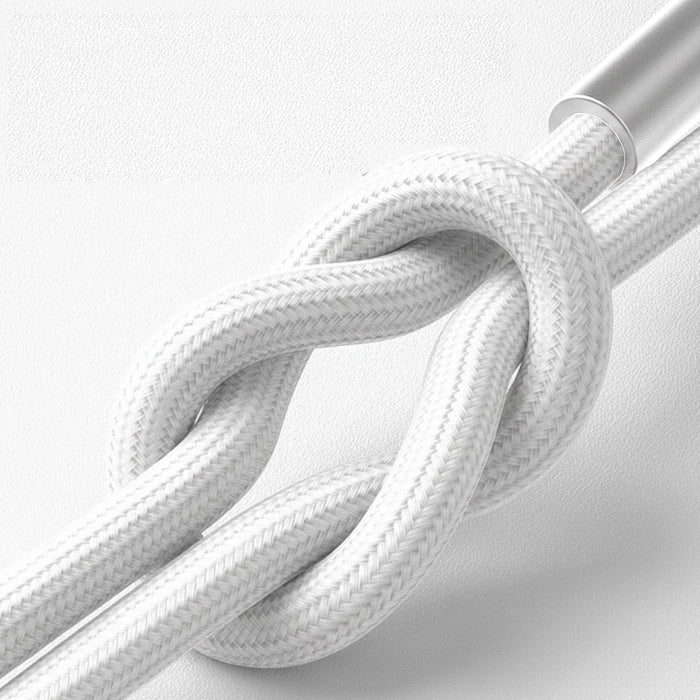 3mk Hyper Cable N-SERIES USB-C / Lightning 2m PD 3.0 9V / 3A 27W - бял