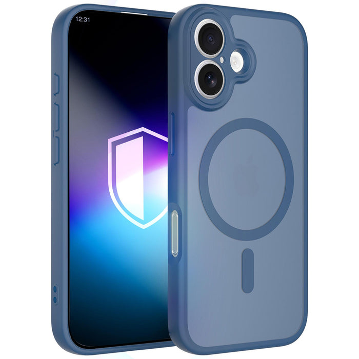 3mk Misty MagCase за iPhone 16 - син
