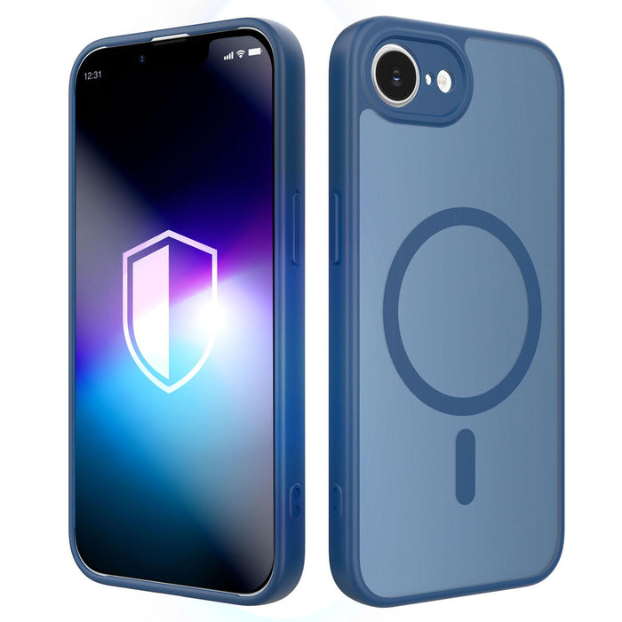 3mk Misty MagCase за iPhone 16E / 17E - син