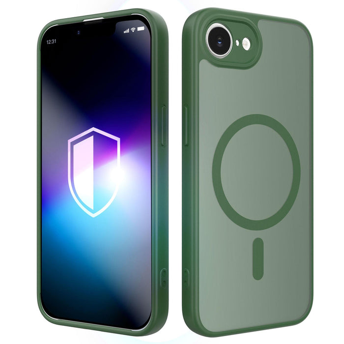 3mk Misty MagCase за iPhone 16E / 17E - зелен