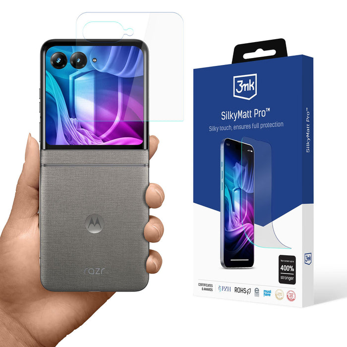 3mk SilkyMatt Pro™ матово фолио за Motorola Razr 70