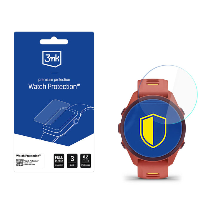 3mk Защитно хибридно стъкло FlexibleGlass за Garmin Forerunner 70/ 170/ 170 Music