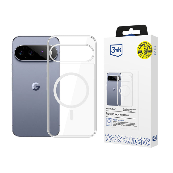 3mk Armor MagCase за Google Pixel 11 - прозрачен