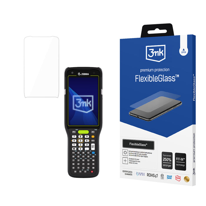 Хибридно стъкло 3mk FlexibleGlass™ Zebra MC3400 / MC3450