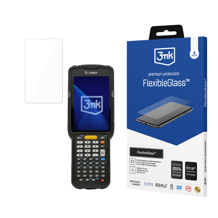 Хибридно стъкло 3mk FlexibleGlass™ Zebra MC3300
