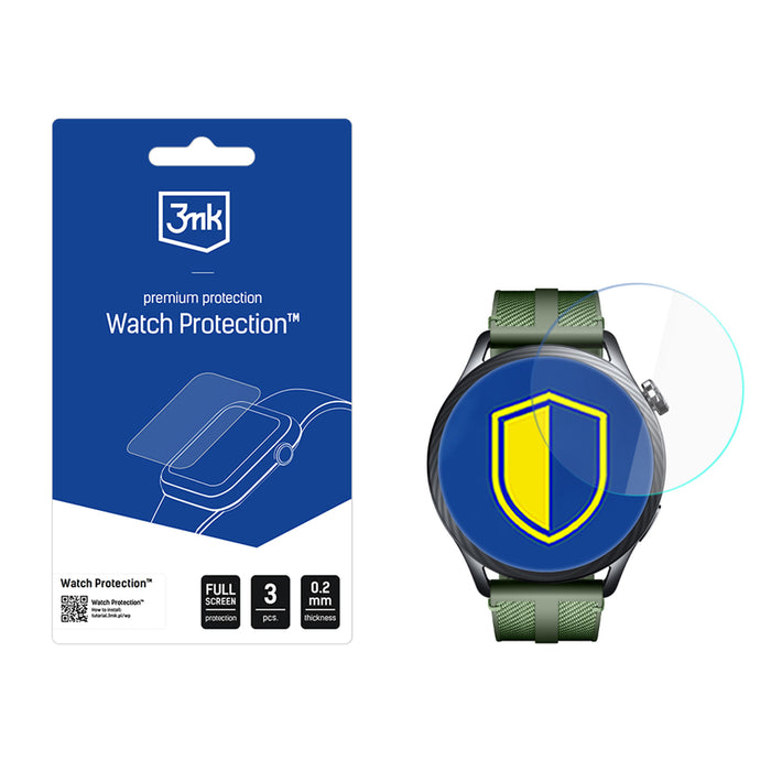 3mk Защитно хибридно стъкло FlexibleGlass за Xiaomi Watch S5 46 мм