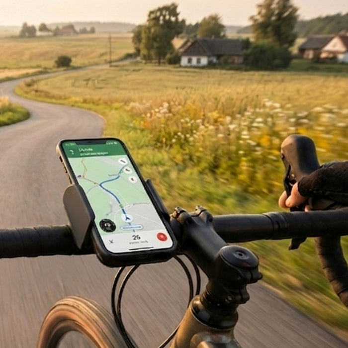 3mk BikeGrip Държач за телефон за велосипед - Черен