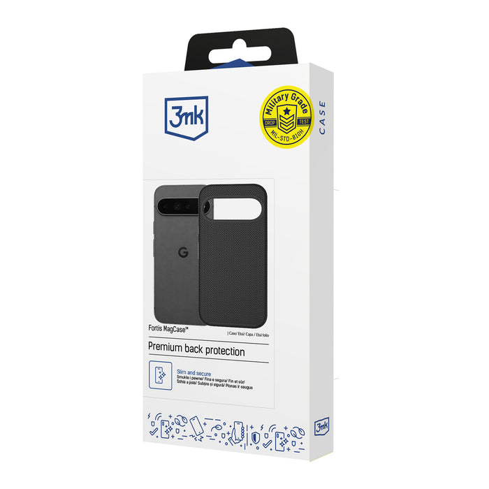 3mk Fortis MagCase за Google Pixel 11 - черен