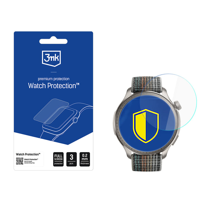 3mk Защитно фолио за екран за смарт часовник ARC за Amazfit Balance Ultra