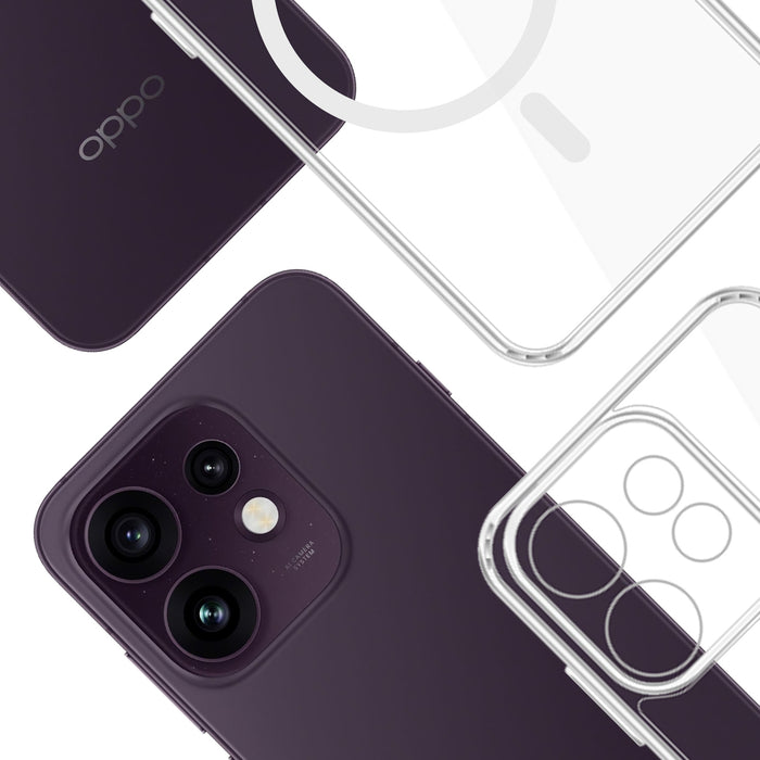 3mk Armor Magcase за Oppo Reno 16 F / Reno 16 FS (CPH2859) - Прозрачен