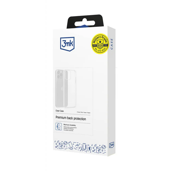 3mk Прозрачен калъф за Oppo A5 Pro 5G - прозрачен