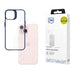 3mk Satin Armor Case + Blue за Apple iPhone 15 - прозрачен