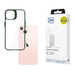 3mk Satin Armor Case + Green за Apple iPhone 14 - прозрачен