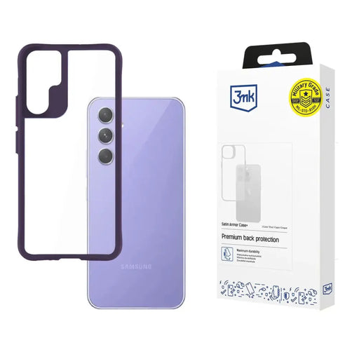 3mk Satin Armor Case + Purple за Samsung Galaxy A54 5G