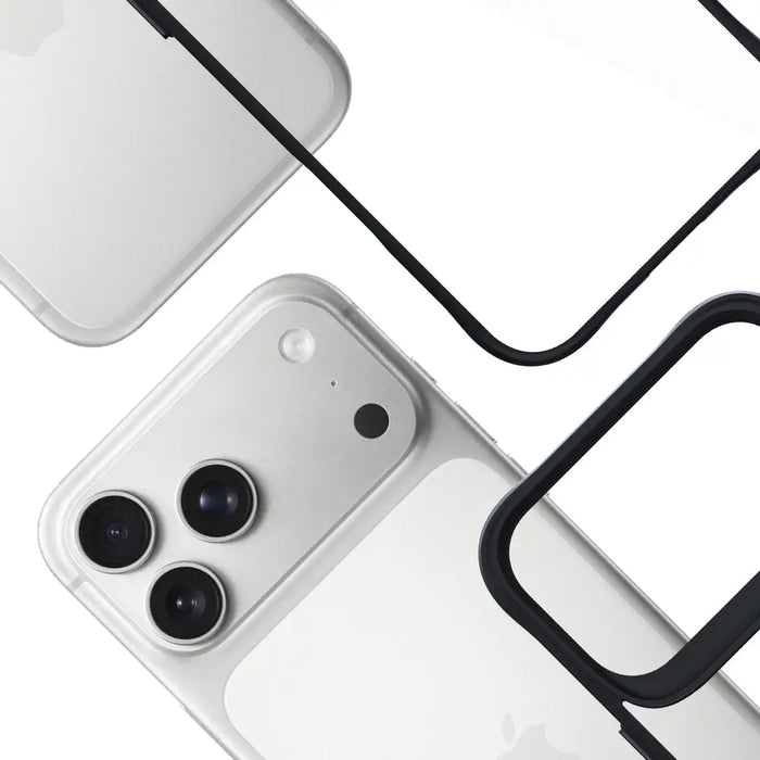 3mk Satin Armor Case+ за iPhone 17 Pro Max - прозрачно черен