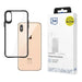 3mk Satin Armor Case+ за iPhone Xs Max - прозрачно черен