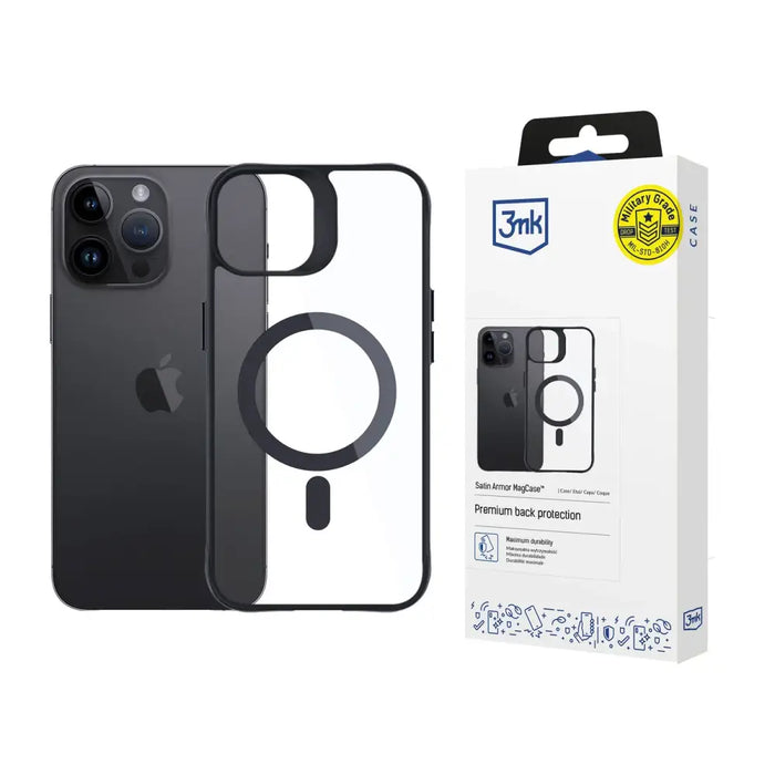 3mk Satin Armor MagCase с MagSafe за iPhone 14 Pro