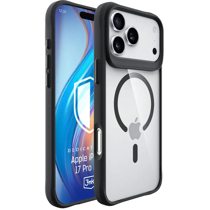 3mk Satin Armor MagCase за iPhone 17 Pro Max - прозрачно