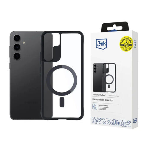 3mk Satin Armor MagCase за Samsung Galaxy S24 - прозрачен