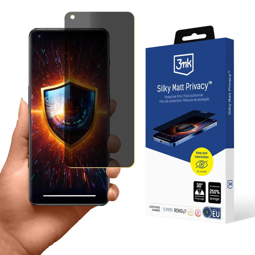 3mk Silky Matt Privacy Privacy Film за OnePlus 11 5G
