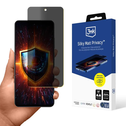 3mk Silky Matt Privacy™ Privacy Screen Protector за Realme