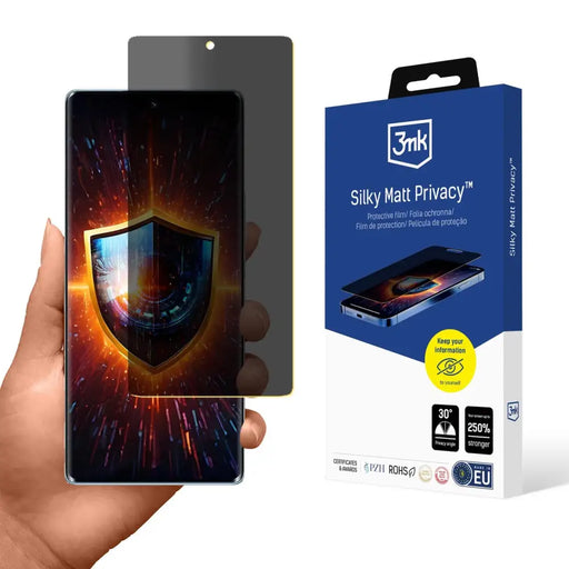 3mk Silky Matt Privacy Защитен екран за Honor 70